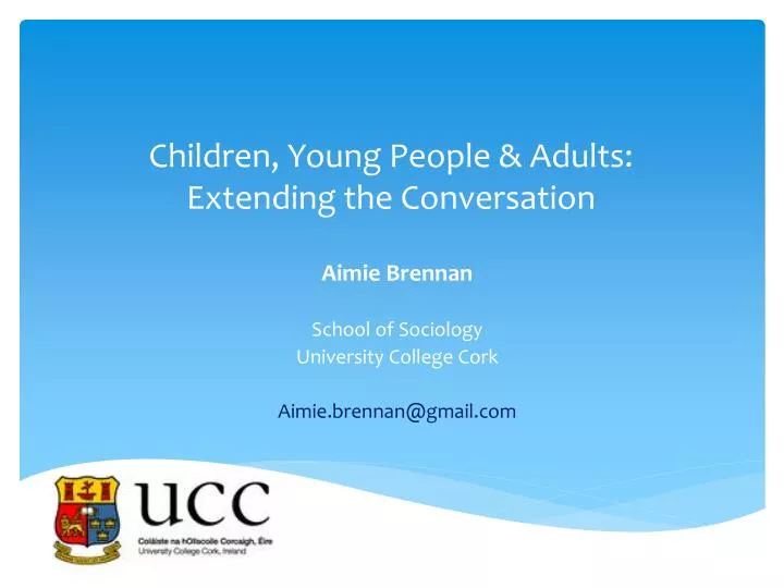 children young people adults extending the conversation