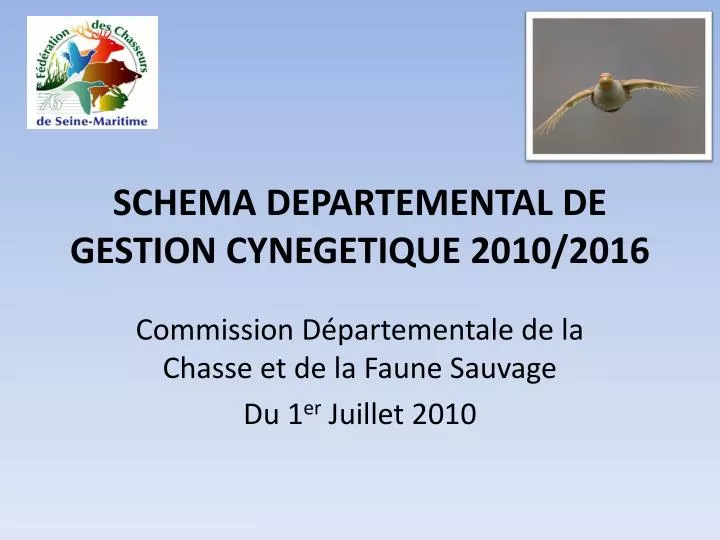 schema departemental de gestion cynegetique 2010 2016