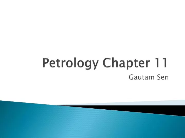 petrology chapter 11
