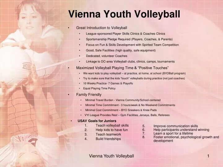 vienna youth volleyball