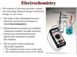 Electrochemistry