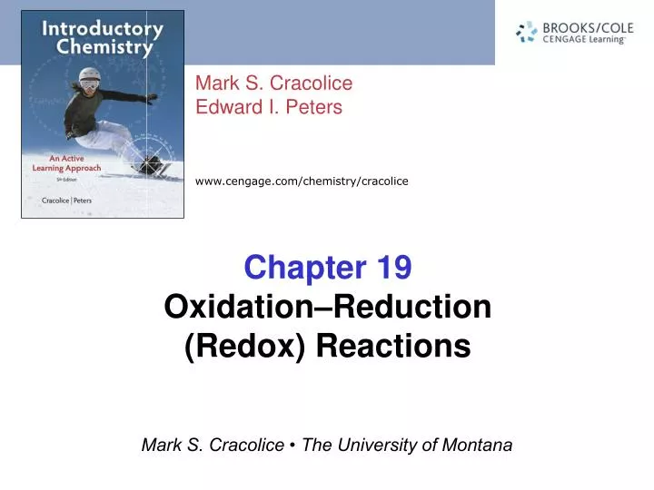 chapter 19 oxidation reduction redox reactions