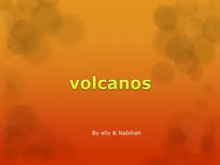 volcanos