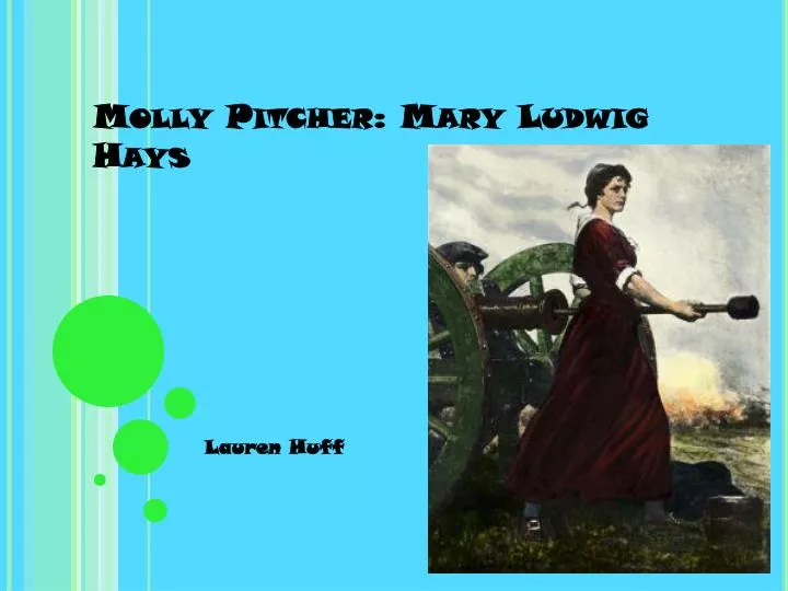 molly pitcher mary ludwig hays