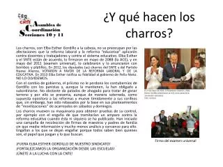y qu hacen los charros