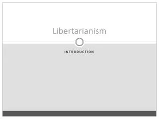 Libertarianism