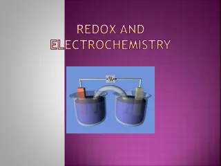Redox and electrochemistry