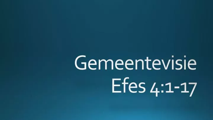 g emeentevisie efes 4 1 17