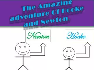 The Amazing adventure Of Hooke and Newton .