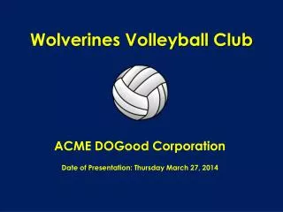 Wolverines Volleyball Club