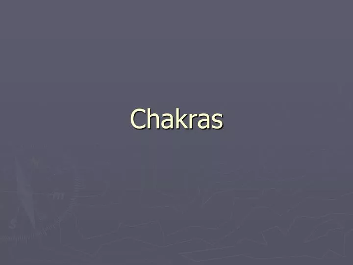 chakras