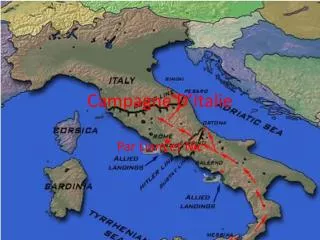 campagne d italie