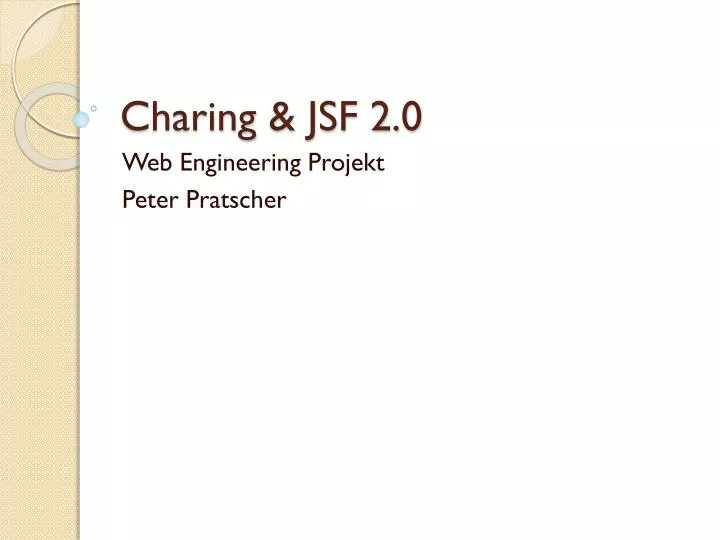 charing jsf 2 0