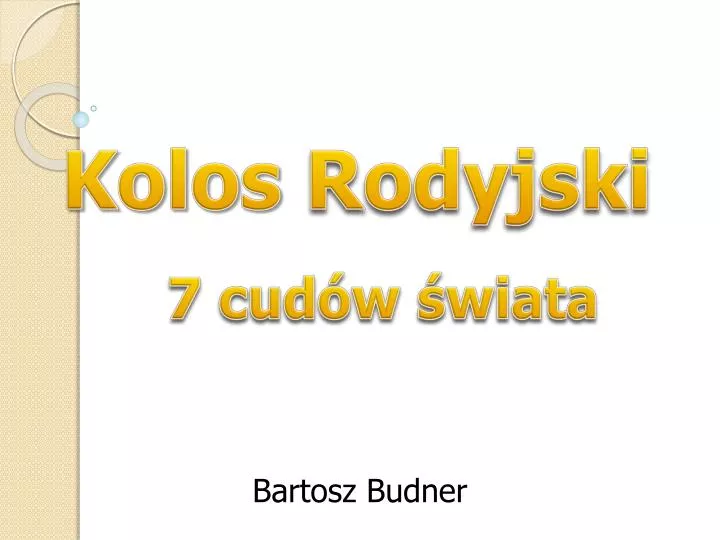 kolos rodyjski