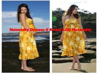 Maternity Dresses at Sweet Lilly Maternity
