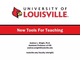 New Tools For Teaching