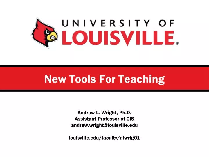 new tools for teaching