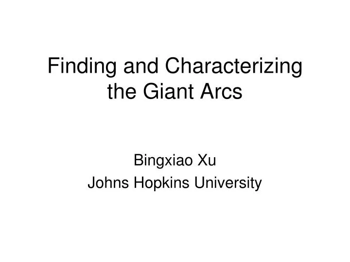 bingxiao xu johns hopkins university