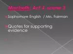 Macbeth : Act 4, scene 3 - slide 1
