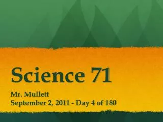 science 71