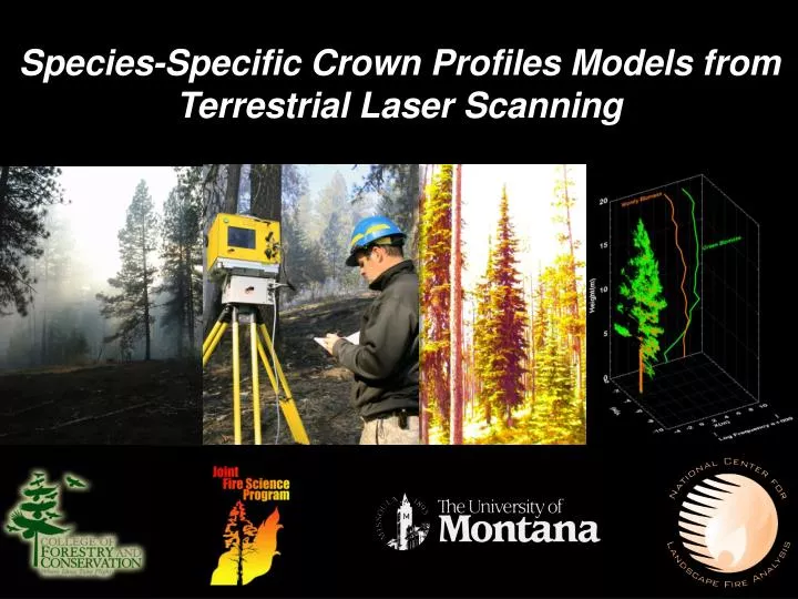 frontiers in fuels science species specific crown profiles models from terrestrial laser scanning