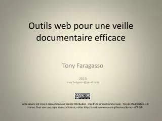 outils web pour une veille documentaire efficace