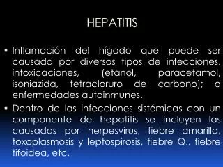 hepatitis