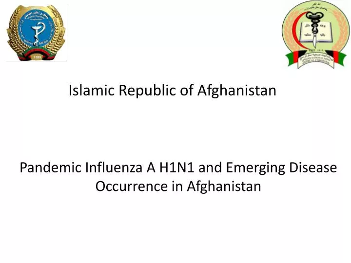 pandemic influenza a h1n1 and emerging disease occurrence in afghanistan