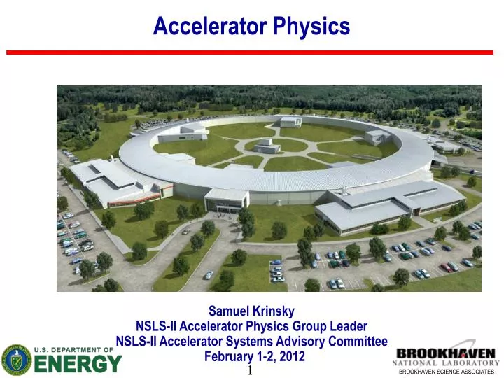 accelerator physics