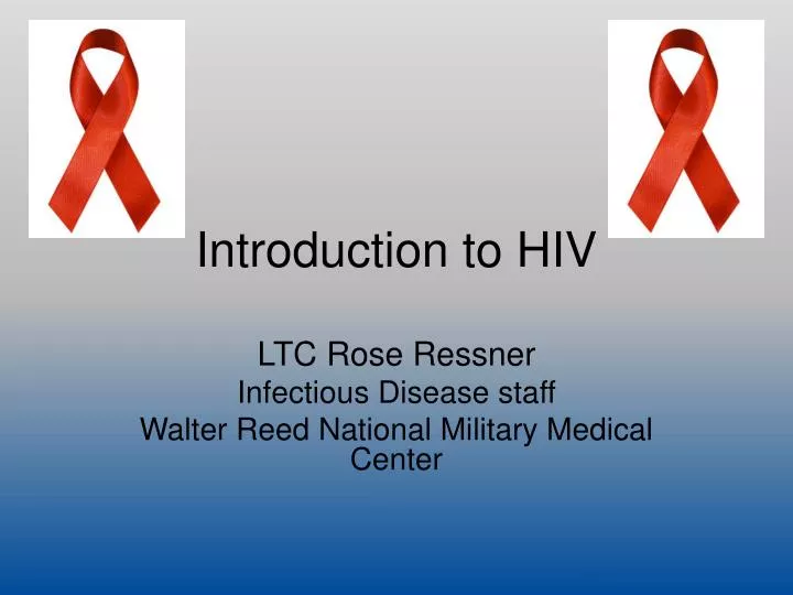 introduction to hiv