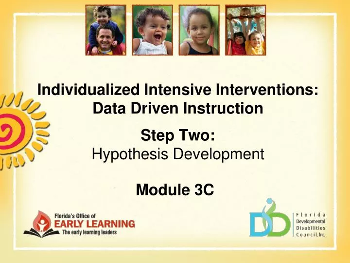 individualized intensive interventions data driven instruction step two hypothesis development
