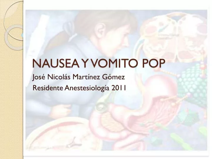 nausea y vomito pop