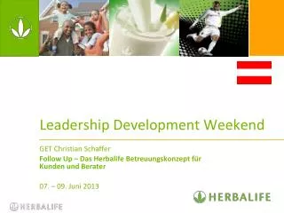 leadership development weekend