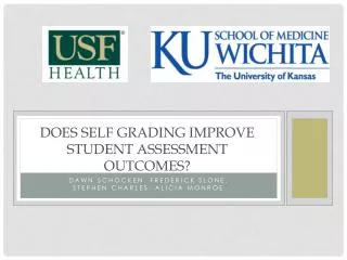 Does Self Grading Improve Student Assessment Outcomes?