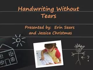 Handwriting Without Tears