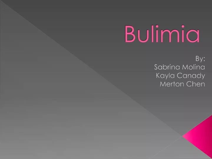 bulimia