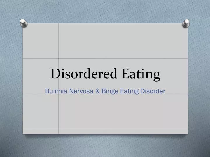 disordered eating
