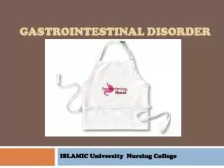 Gastrointestinal disorder