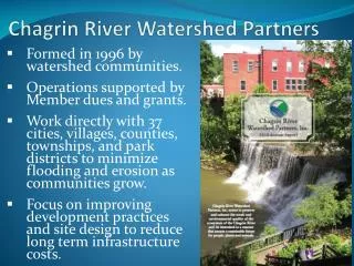 Chagrin River Watershed Partners