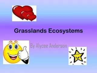 Grasslands Ecosystems
