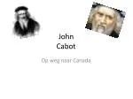 John Cabot - slide 1