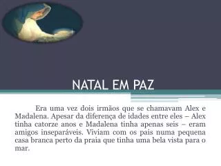 natal em paz