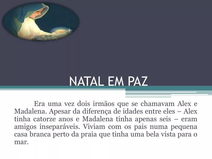 natal em paz