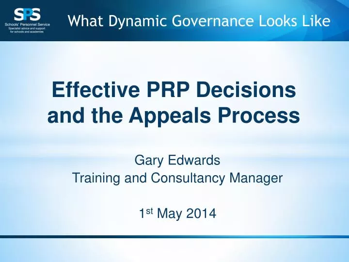 gary edwards training and consultancy manager 1 st may 2014