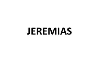 jeremias