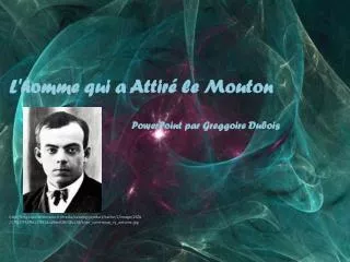 l homme qui a attir le mouton