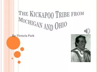 The Kickapoo Tribe from Michigan and Ohio