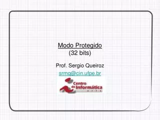 modo protegido 32 bits