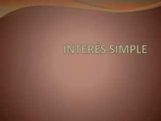 inter s simple
