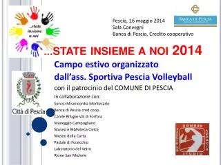 state insieme a noi 2014